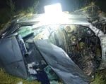 Mulher morre após acidente na BR-354 em Bambuí; três pessoas estão em estado grave