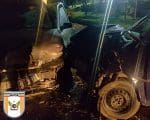 Acidente entre caminhonete e Carro na MG-431deixa três vítimas