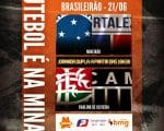 Brasileir&atilde;o volta com jornada dupla: Cruzeiro x Fortaleza e Fluminense x Atl&eacute;tico. A Minas FM transmite.