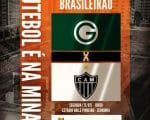 Galo quer voltar a vencer para colar no G6. Goi&aacute;s x Atl&eacute;tico. A Minas FM transmite.