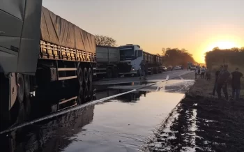 BR-262 é liberada na tarde desta sexta-feira (09)
