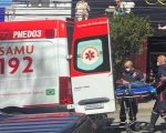 Acidente de moto deixa homem ferido no Centro de Divinópolis