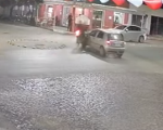 Acidente entre carro e moto deixa dois feridos em Lagoa da Prata