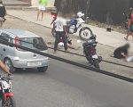 Acidente entre carro e moto na Av. Ayrton Senna em Divinópolis deixa feridos