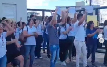 Agentes de Sa&uacute;de em Divin&oacute;polis paralisam atividades em busca de renova&ccedil;&atilde;o de contratos