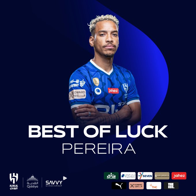 Al Hilal anuncia Matheus Pereira no Cruzeiro
