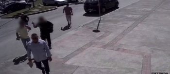 C&acirc;meras da prefeitura registra homens que aplicaram golpe de R$ 120 mil em comerciantes
