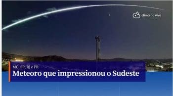 C&acirc;meras flagram meteoro que cruzou o c&eacute;u de dezenas de cidades, inclusive Divin&oacute;polis