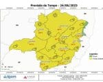 Veja a previs&atilde;o do tempo para Divin&oacute;polis neste s&aacute;bado (24)