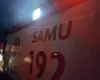 Nova Serrana: Carro bate em mureta na BR-262 e deixa mulher ferida