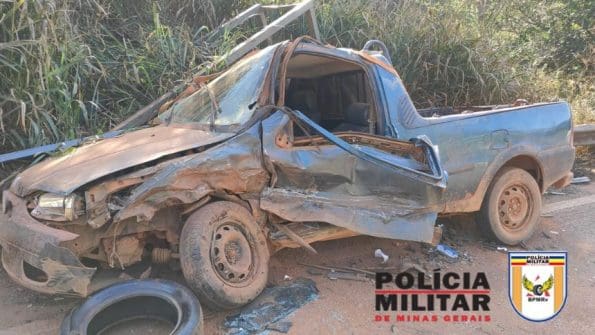 Onça de Pitangui: Acidente deixa 3 feridos na BR-352
