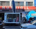 Est&uacute;dio m&oacute;vel da R&aacute;dio Nova Sertaneja esta AO VIVO direto do Aniversario de 16 anos da Nutrigil Agropecu&aacute;ria.