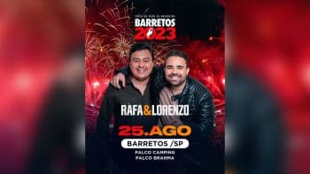 Dupla Rafa & Lorenzo de Divin&oacute;polis se apresenta em 02 palcos nesse fim de semana no Barret&atilde;o 2023