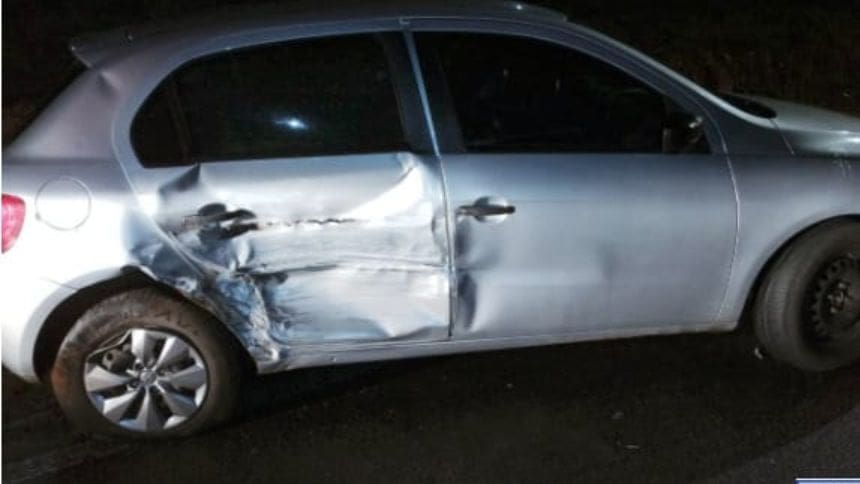 Acidente entre Divinópolis e Ermida deixa 3 feridos; motorista embriagado é preso