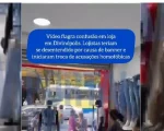 Vídeo mostra confusão em loja de Divinópolis