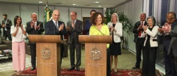 Edilene Lobo, ex-professora da Universidade de Itaúna, toma posse como ministra do TSE
