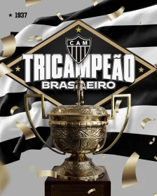 O Galo &eacute; TRICAMPE&Atilde;O Brasileiro!