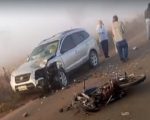 Formiga: Acidente entre carro e moto deixa dois mortos