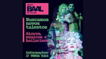 Grupo Baal busca novos talentos para teatro