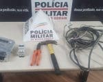 Homem furta cabos de energia e &eacute; preso em Nova Serrana