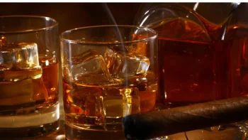 Ouvindo sabor: Brandy é uma bebida sofisticada