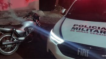 PM age r&aacute;pido e recupera moto furtada em Nova Serrana