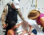 Polícia Militar Rodoviária age rápido para socorrer criança ferida