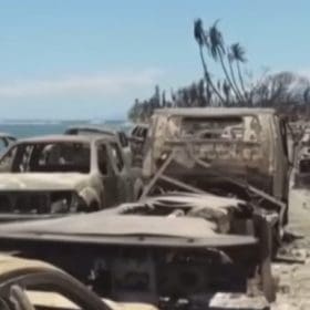 Tragédia no Havaí provocada por incêndio.