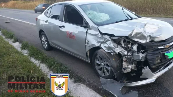 Acidente entre carro e moto deixa vítima fatal na MG-050 em Formiga