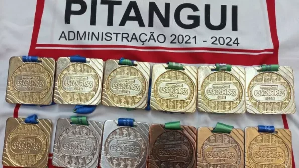 Alunos atletas de Pitangui conquistam 12 medalhas das paralimpíadas escolares em Brasília