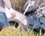 Acidente entre caminhonete e moto &eacute; registrado na BR-262 em Noa Serrana
