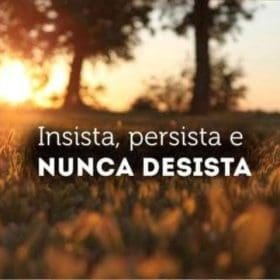 Blog do Jorge Neto: Nunca desista!