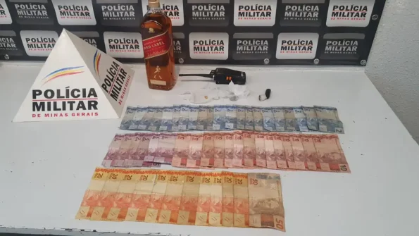 Polícia Militar apreende suspeito de tráfico de drogas
