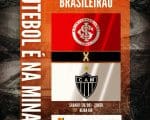 Galo quer o G6 contra um Inter reserva. Internacional x Atl&eacute;tico. A Minas FM transmite.