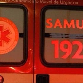 Campo Belo: Cinco jovens são socorridos pelo Samu após atropelamento por caminhonete