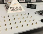 Divinópolis- Militares apreendem arma de fogo em chácara