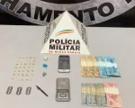 PM apreende drogas em Itaúna