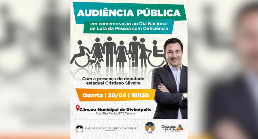 Audiência Pública comemora Dia Nacional da Luta da Pessoa com Deficiência