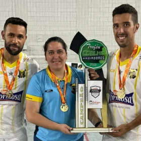 “Pingalinhada” 1º lugar na Copa Municipal de Futsal de Divinópolis