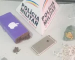 Grande quantidade de entorpecentes foram apreendidas pela PM, em Cl&aacute;udio