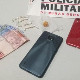 Adolescente é apreendido com crack em Cláudio