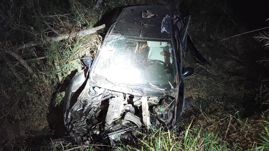 Motorista bêbado é preso após acidente na MG-050