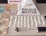 Jovem &eacute; preso por tr&aacute;fico de drogas em Nova Serrana