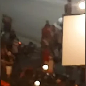 Briga generalizada no bar 'Varandinha' termina em bombas de gás lacrimogêneo