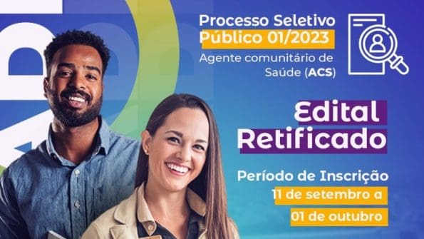 Divinópolis: Inscrições para concurso de ACS terminam neste domingo