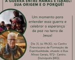 Palestra em Divin&oacute;polis mostra a origem do conflito entre Israel e a Palestina