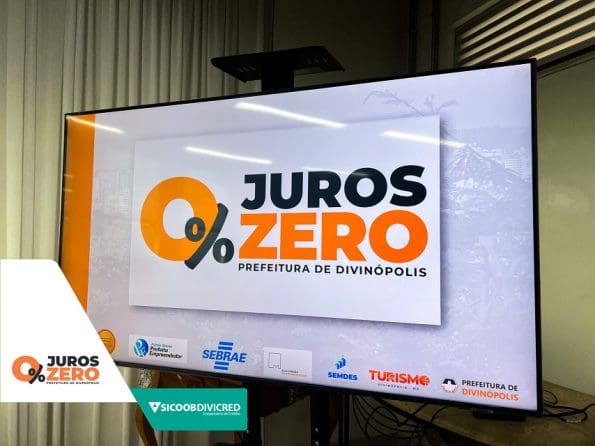 Lideranças do Sicoob Divicred participam do lançamento do programa “Juros Zero”