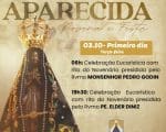 Come&ccedil;a nesta ter&ccedil;a-feira a novena em honra a Nossa Senhora Aparecida em Divin&oacute;polis