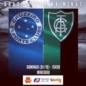 Raposa e Coelho precisam da vit&oacute;ria no cl&aacute;ssico. Cruzeiro x Am&eacute;rica. A Minas FM transmite.
