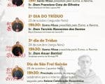 Come&ccedil;a neste domingo o Tr&iacute;duo no Santu&aacute;rio de Frei Galv&atilde;o em Divin&oacute;polis